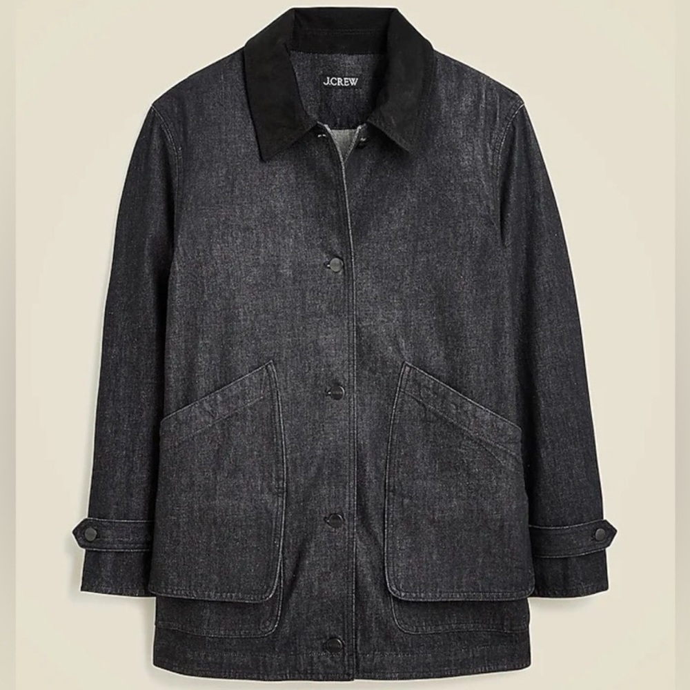 J.Crew Denim Barn Jacket size small NWT - Picture 1 of 7